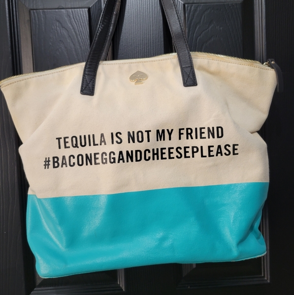 kate spade Handbags - Kate Spade "Call to Action" large vintage Y2K 90s tote bag